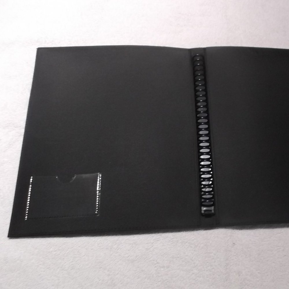 Black Binder Vintage
